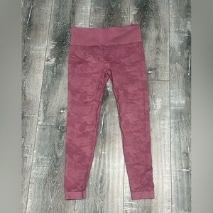 Gymshark Pink Camouflage Leggings